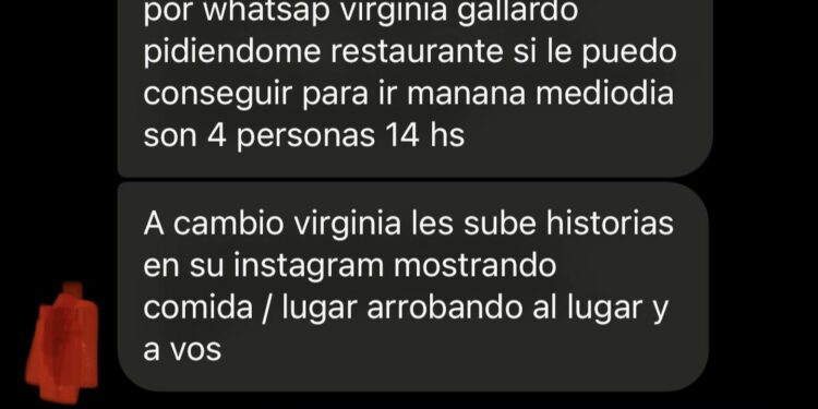 Chef de Argentina también está harto de influencers que le piden comida gratis – El Financiero