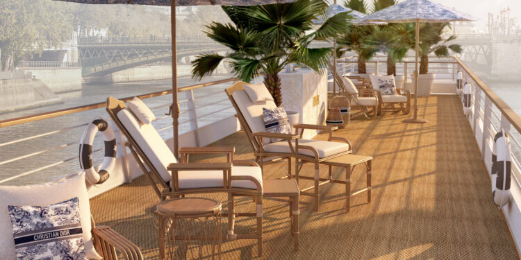Dior abre un spa temporal a bordo de un crucero por el Sena