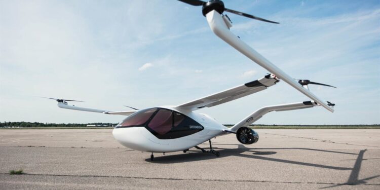 El avión de 4 plazas de Volocopter realiza su primer vuelo