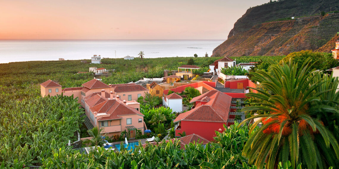 Hacienda de Abajo, en Tazacorte, La Palma.
