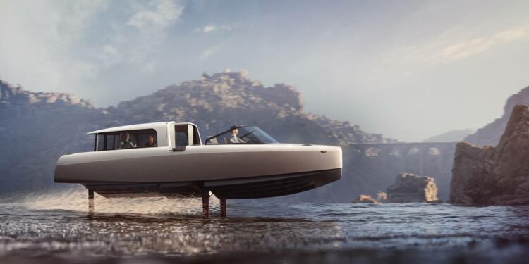 Fabricante de botes eléctricos presenta taxi acuático urbano
