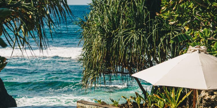 Complejo turístico y playa en Sumba