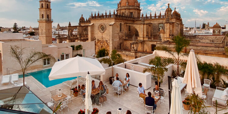 Los admiradores de la viticultura disfrutar