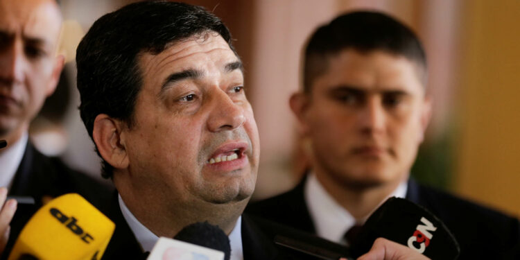 Hugo Velázquez, vicepresidente de Paraguay (REUTERS/Jorge Adorno/Archivo)