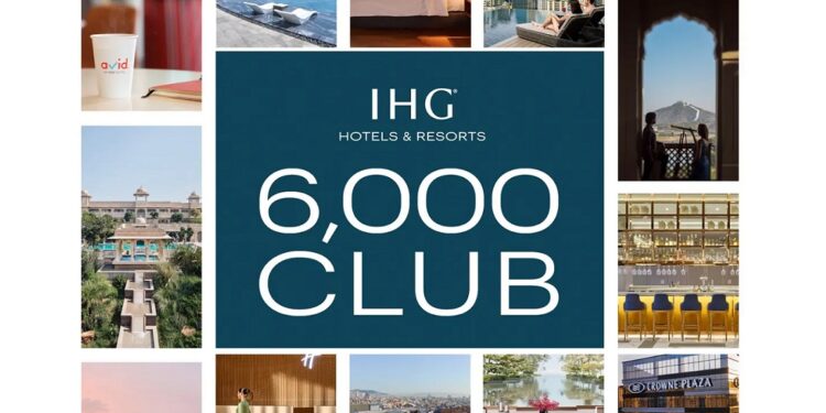 IHG Hotels & Resorts alcanza los 6.000 hoteles