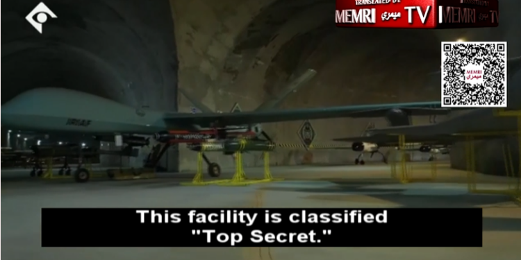 Informe en la televisión iraní acerca de la base ultra-secreta subterránea de vehículos aéreos no tripulados muestra las capacidades de los drones: En las actuales guerras híbridas, los drones y misiles pueden determinar el vencedor
