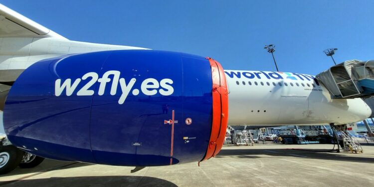 La aerolínea World2Fly recibe su segundo A350-900