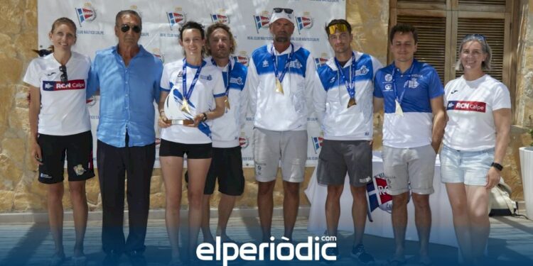 La embarcación patroneada por José Ballester del RCNT campeon autonómico de crucero Monotipo