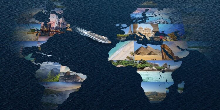 Desde el Mediterráneo hasta el Mar Rojo, navegando por el Canal de Suez, este crucero hará escalas en África, Sudamérica, el Caribe, Estados Unidos y Canadá antes de regresar a Europa a través de Groenlandia e Islandia.