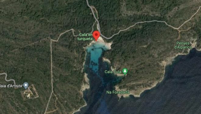 Cala Turqueta (Foto: Google Maps)