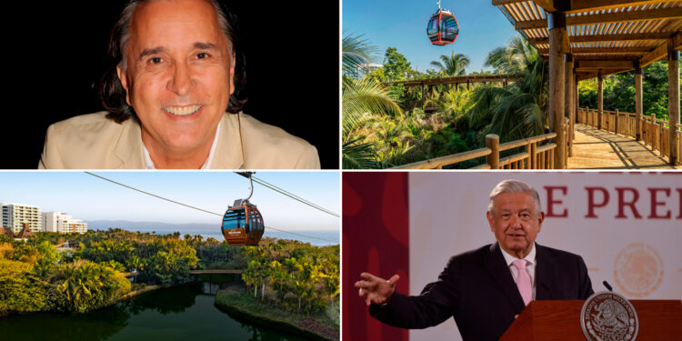 Grupo Vidanta amplió sin autorización su teleférico en la Riviera Nayarit (Foto de: Edward Yang / Grupo Vidanta / Cuartoscuro: Mario Jasso)