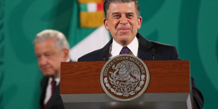 Ricardo Sheffield fue nombrado titular de la Procuraduría Federal del Consumidor (Profeco) desde el inicio del mandato de AMLO y aunque dejó el cargo por sumarse a una contienda electoral de León, regresó en agosto de 2021
(FOTO: MOISÉS PABLO/CUARTOSCURO.COM)