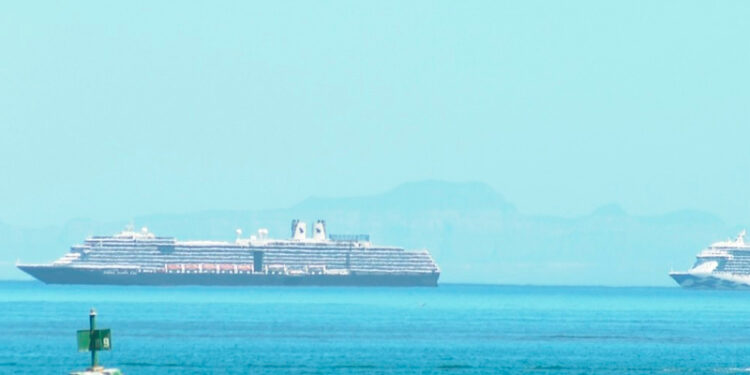 Nueve cruceros han arribado este año a La Paz
