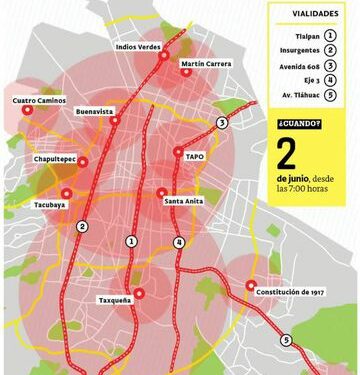 Paro de Transportistas CDMX: Qué vialidades estarán cerradas y cuáles son las rutas alternas