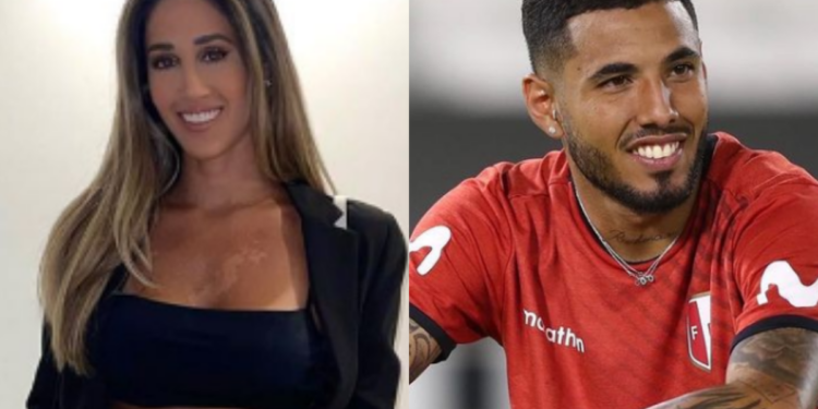 Tepha Loza envía romántico mensaje a Sergio Peña previo al Perú vs. Australia. (Foto: Instagram)