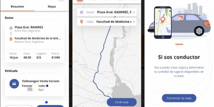 Un grupo de jóvenes uruguayenses creó una app para compartir viajes en auto - Sociedad