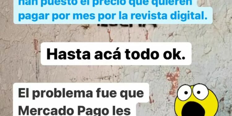 Denuncia a Mercado Pago en Instagram
