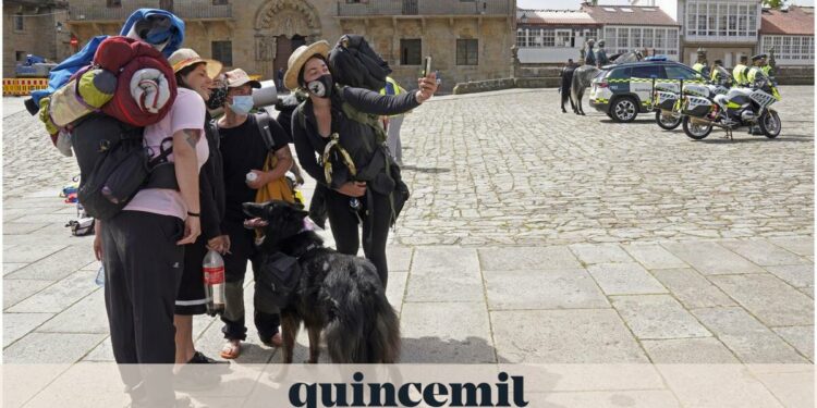Un peregrino tiene el impacto económico de más de dos turistas convencionales en Galicia