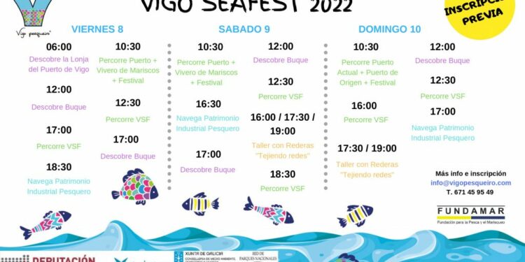 Viajes gratis en catamarán para conocer la ría y otras actividades del Vigo Seafest 2021
