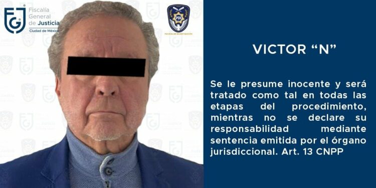 Víctor Garcés, exdirectivo de la Cooperativa Cruz Azul, detenido en CDMX