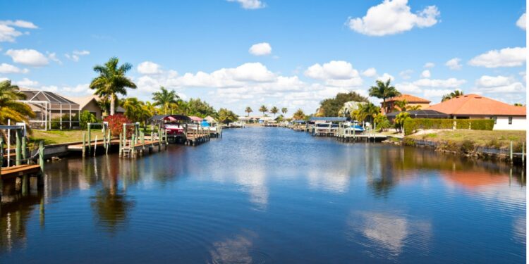 Cabo Coral en Florida (EE UU).