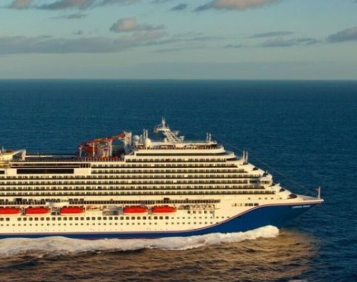 Un imponente crucero Carnival. Foto: Instagram Carnival Cruise Line