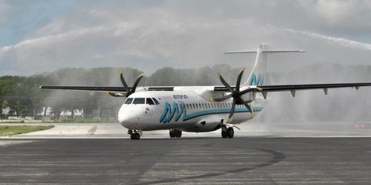 Aeromar inaugura su nueva ruta que conecta a Chetumal con Cancún