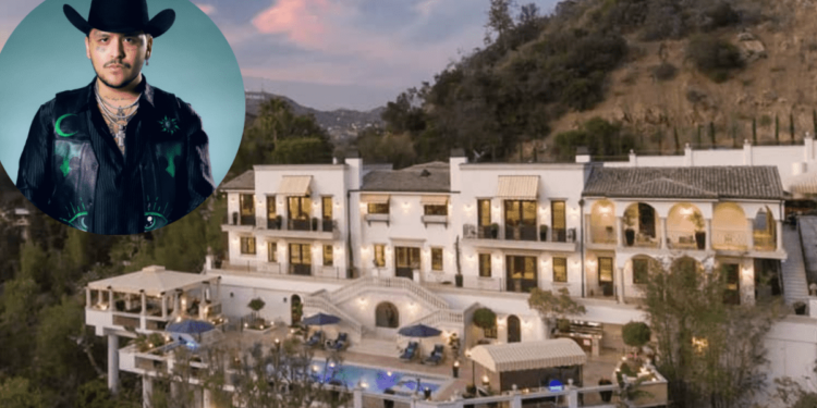 ¿En dónde vive Christian Nodal y cómo es su casa?