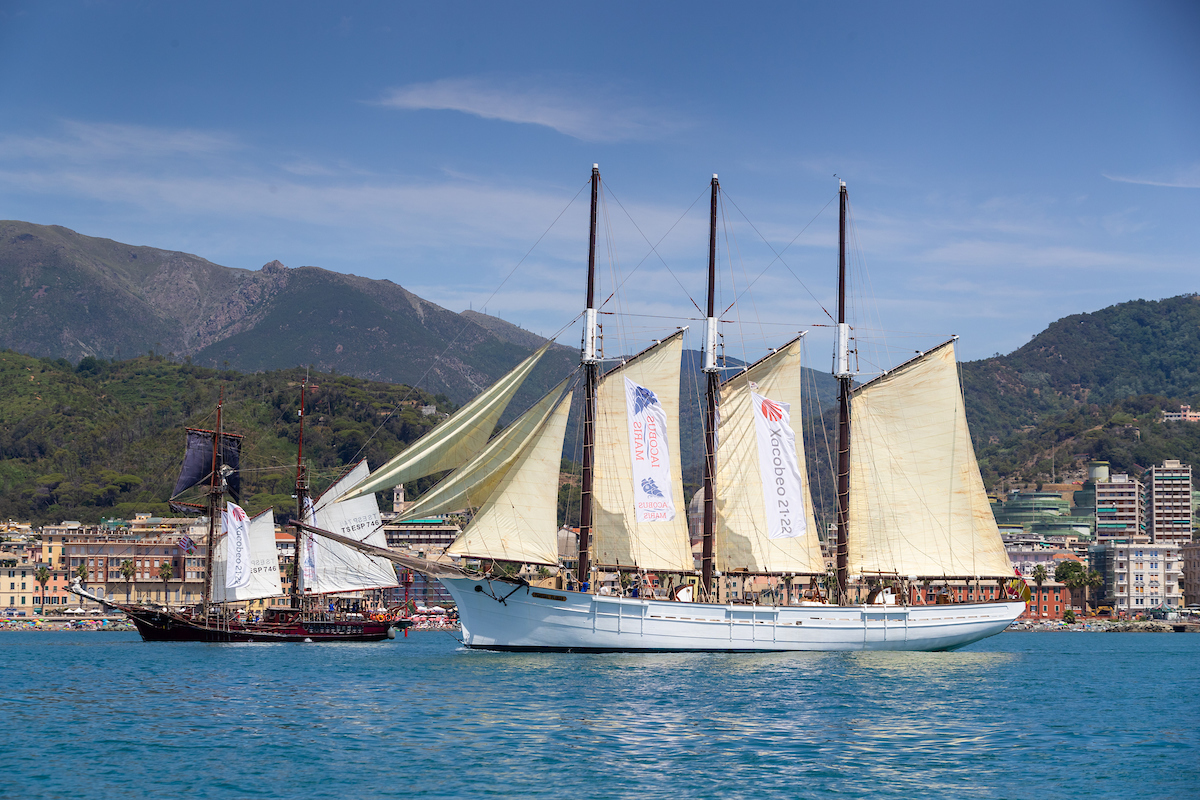 El pailebote 'Pascual Flores'.