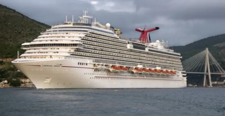 El lujoso crucero en el que trabajó