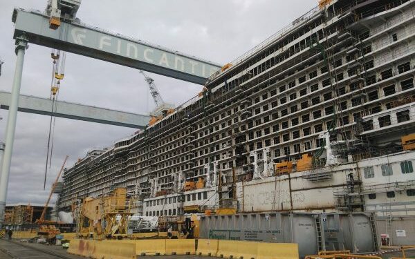 Fincantieri firma préstamo por 500 millones de euros para construcción naval