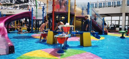 El Splashaway Bay para niños del 'Wonder'