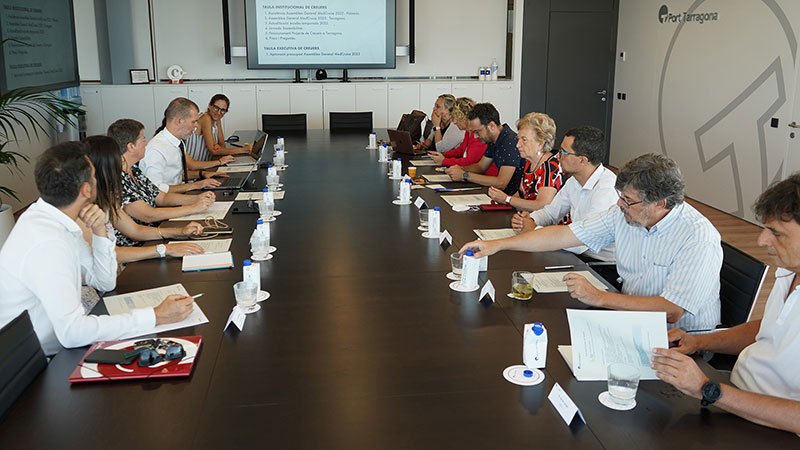 Reunión de la Mesa Institucional de Cruceros del puerto de Tarragona