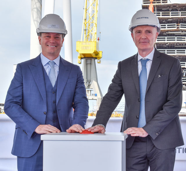 Regent Seven Seas Cruises celebra la colocación de la quilla del crucero Seven Seas Grandeur