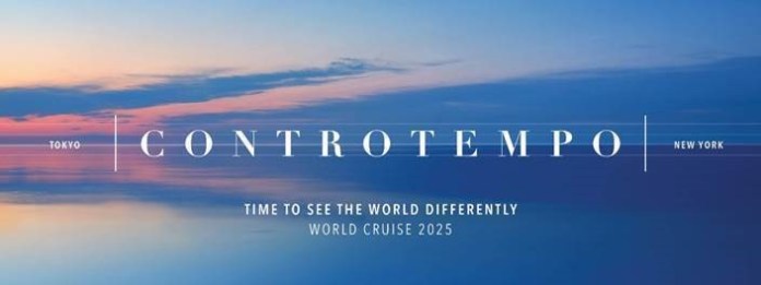 Silversea presenta su crucero "Controtempo World Cruise" 2025