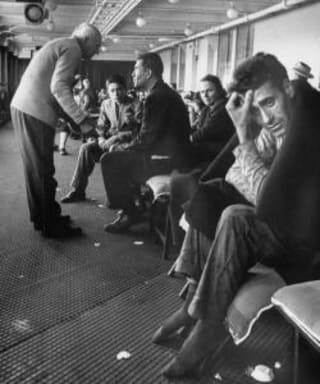 Sobrevivientes del naufragio del Andrea Doria