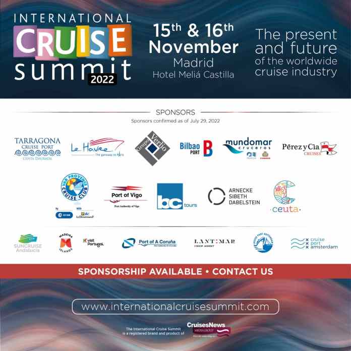 International Cruise Summit 2022 - Sponsors