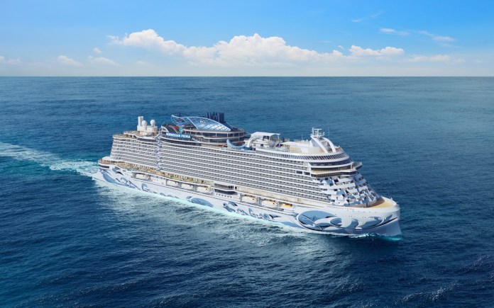 Norwegian Cruise Line recibe al primer crucero de la clase Prima, el Norwegian Prima