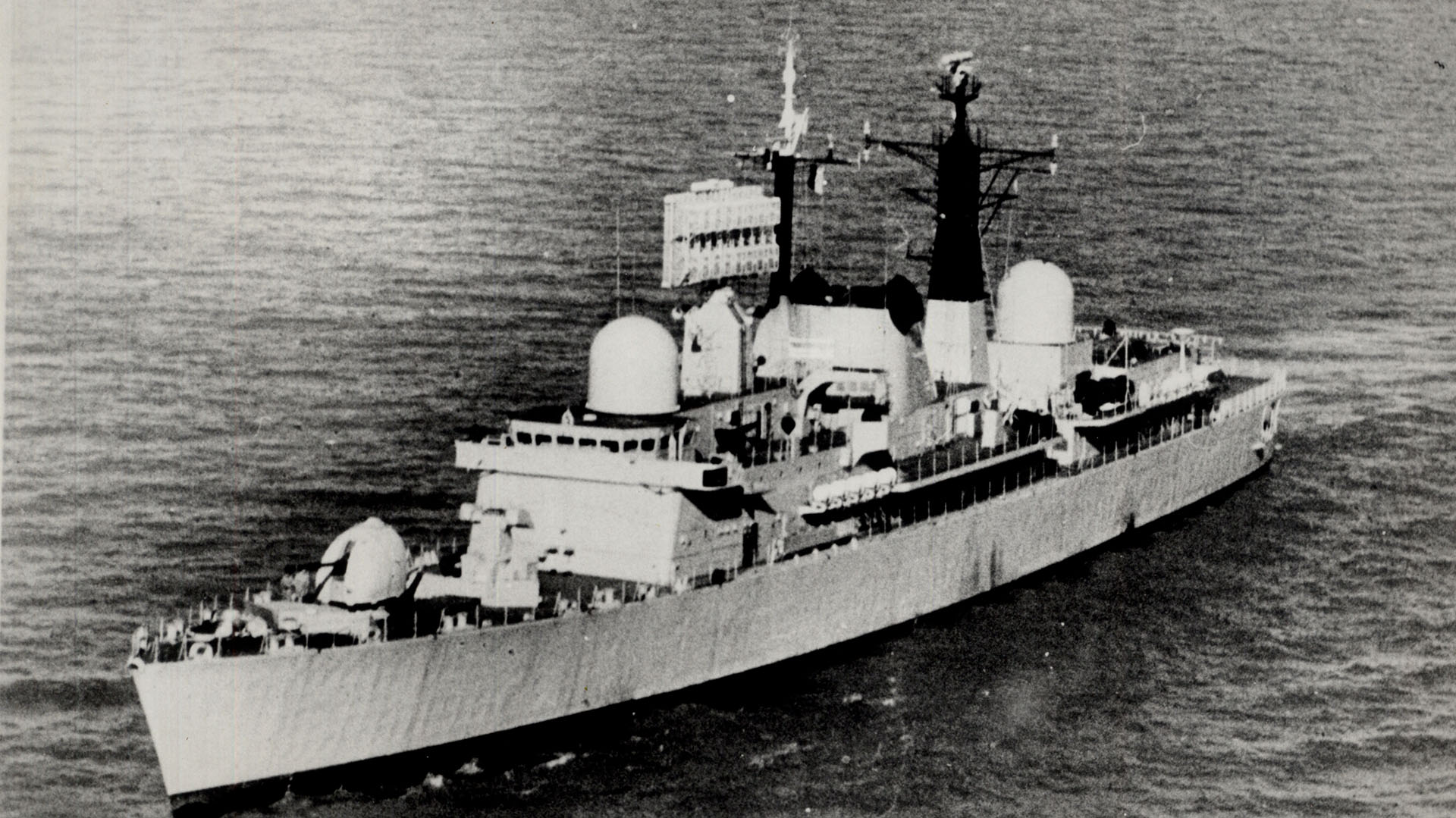 El crucero General Belgrano