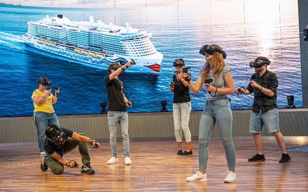 AIDAcosma ofrece entretenimiento con realidad virtual