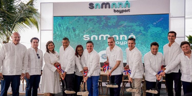 Abinader deja iniciada construcción terminal de cruceros en Samaná