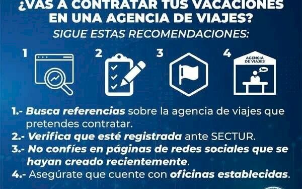 Alertan sobre agencias de viaje fraudulentas