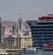 Cruceros en el puerto de Barcelona 17/07/2022