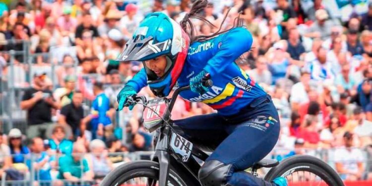 García le dio ganó en la categoría crucero damas de 13 a 16 años. (Foto: El Colombiano).