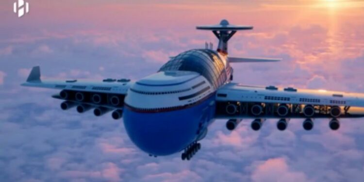 Cómo es el lujoso crucero volador para 5 mil personas que podrá estar dos años sin aterrizar