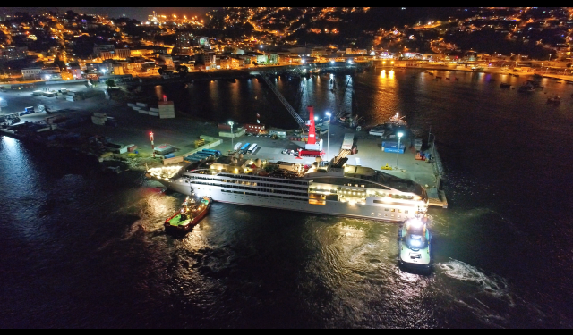 Confirman cuatro recaladas de cruceros al Puerto de Talcahuano