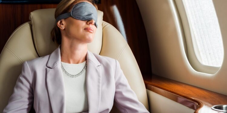 dormir en el avión