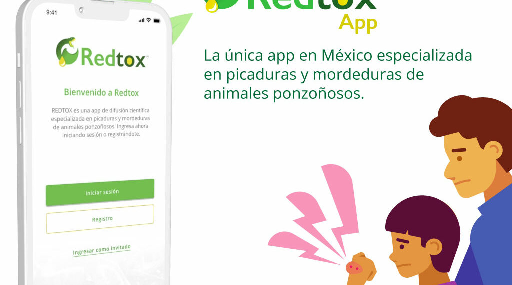 Previenen con Redtox App accidentes por picadura o mordedura de animales ponzoñosos