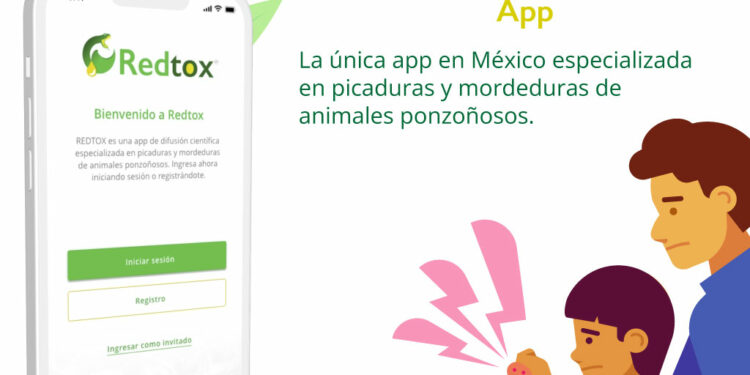 Previenen con Redtox App accidentes por picadura o mordedura de animales ponzoñosos