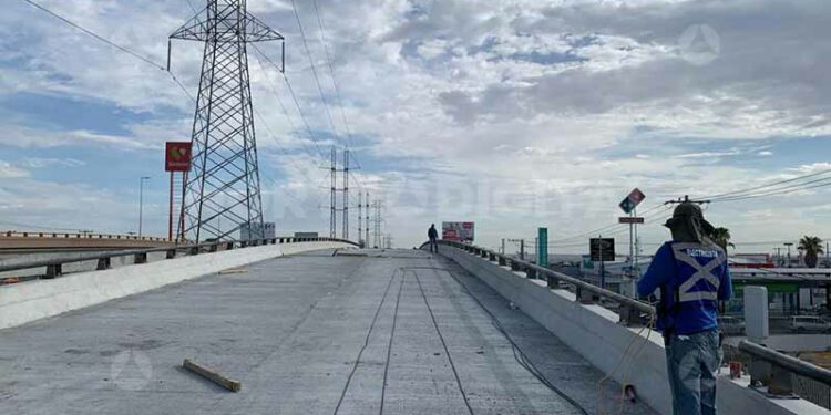 Después de abrir Puente Eterno, trabajarán otras tres semanas en obras complementarias